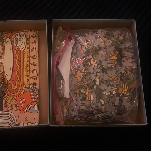 Birdie Puzzles 1000 Pieces Rainy Day Complete - Picture 3 of 3